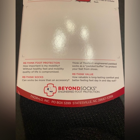 Thorlos Running Unisex Ankle Socks Foot Protection Size Large - Picture 8 of 9